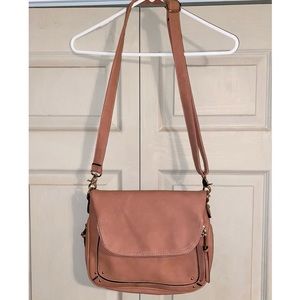 Free People Vegan Leather Adjustable Crossbody Bag